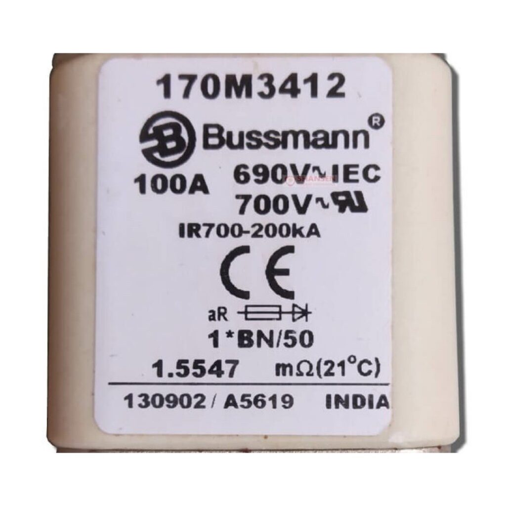 Bussmann Eaton Square Body FUSE  170M3412