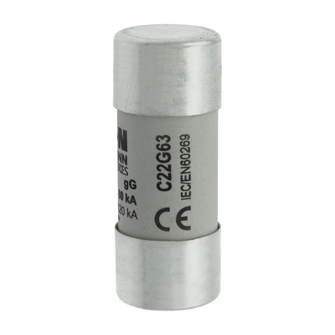 Eaton_Bussmann_Low_Voltage_Cylindrical_Fuse_C22G63_front