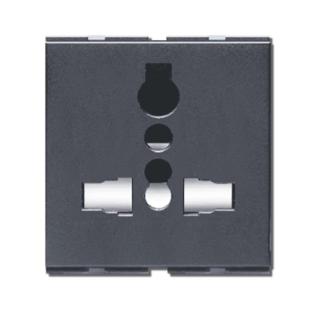 Lisha Brand 2M 13AMP World Pin Socket