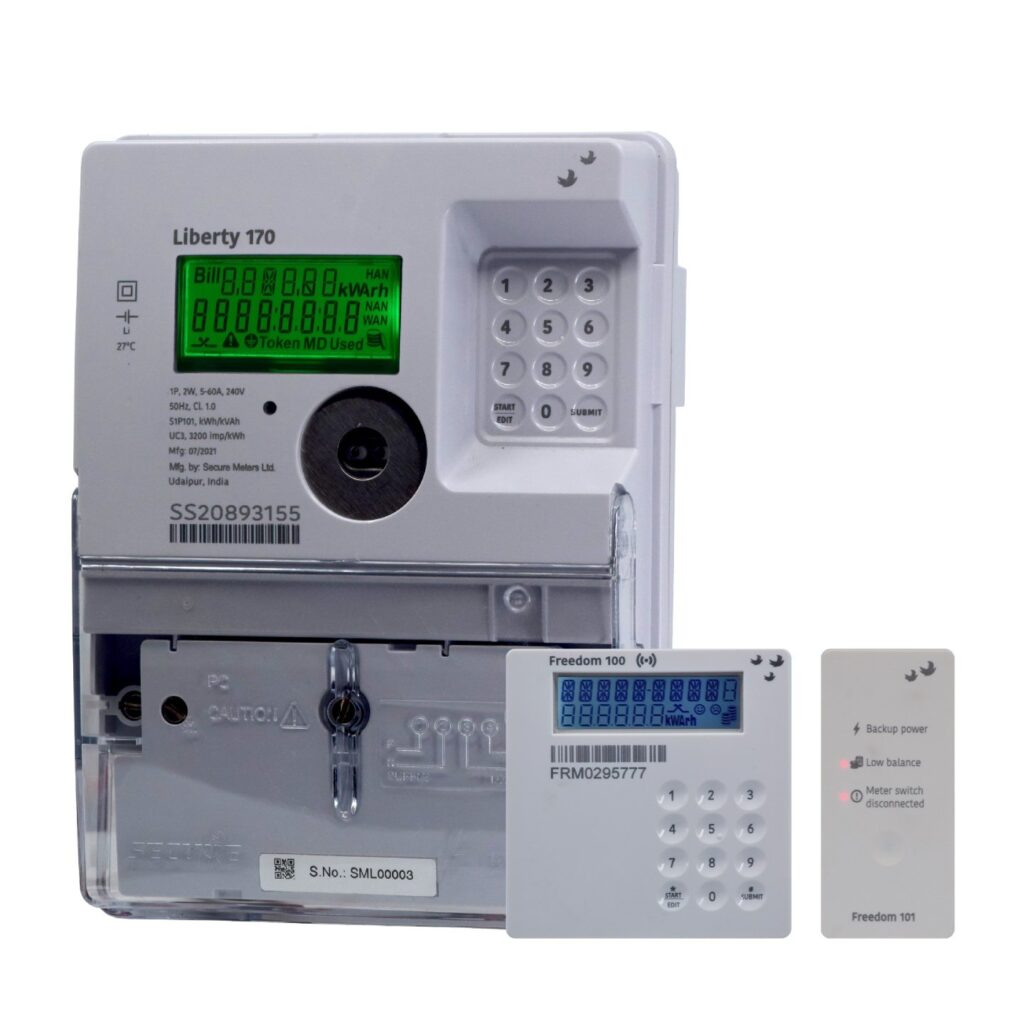 SECURE Make Liberty 170 Dual-register Single-phase Switched Electricity Meter