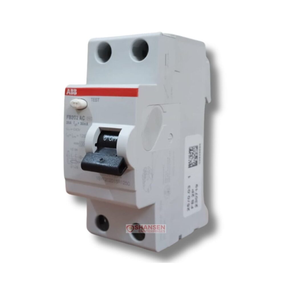 ABB Brand FB202 AC-25/0.03 Residual Current Circuit Breaker