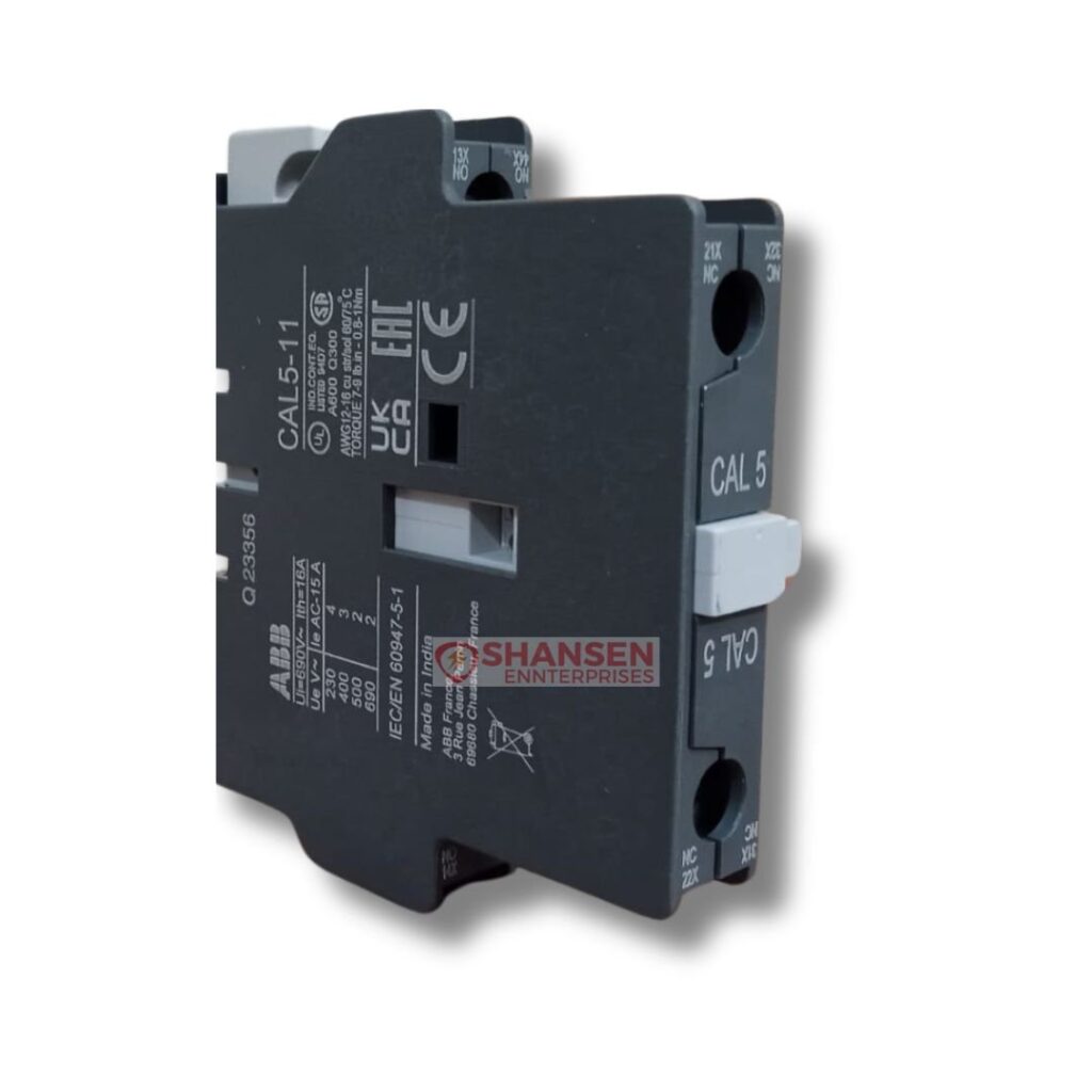 ABB Brand CAL5-11 Auxiliary Contact Block