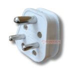 Lisha Brand Hot Star Series White Color Heavy Duty 6A 3 Pin Top image 1