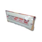 Lisha Brand WOODcraft Series Pure Glossy White 10 Module Cover Plate image 5