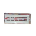 Lisha Brand WOODcraft Series Pure Glossy White 10 Module Cover Plate image 3