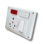 Lisha Brand Heavy Duty 5 In One Switch Socket With Fuse image 3