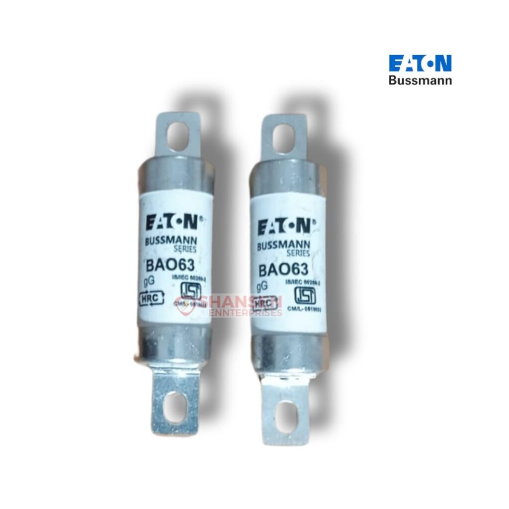 Eaton Brand Bussmann Series BAO63 Low Voltage BS88 British Standard Fuse