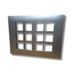 Lisha Brand WOODcraft Series Graphite Color 24 Module Cover Plate image 5