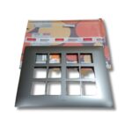 Lisha Brand WOODcraft Series Graphite Color 24 Module Cover Plate image 2