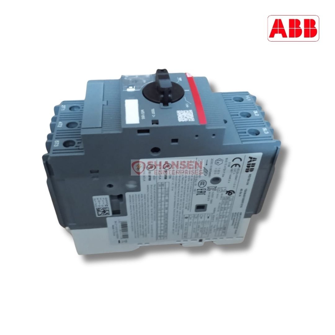 ABB-Brand_MS165-54_Manual_Motor_Starter_front_top_view
