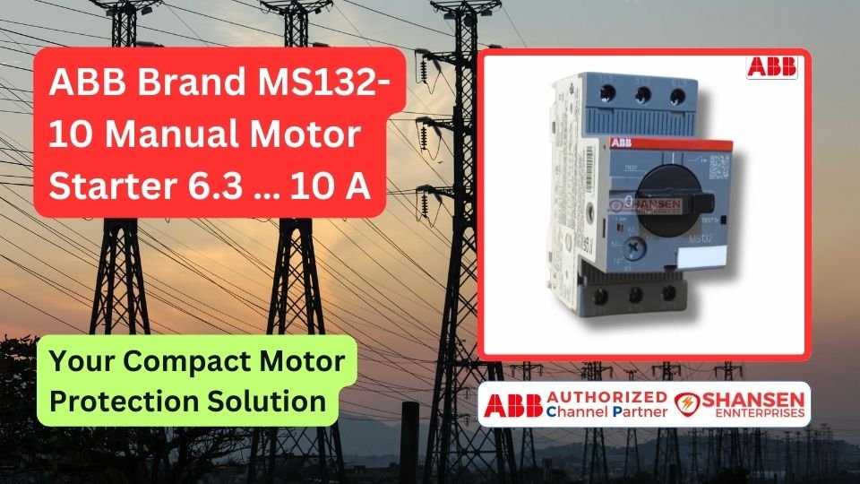ABB Brand MS132-10 Manual_Motor_Starter_6.3_10_A