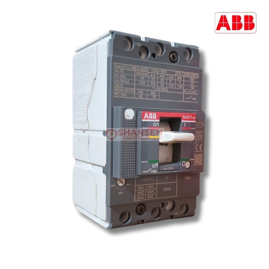 ABB Brand XT1N 160 TMD 160-1600 4p F F InN=100%