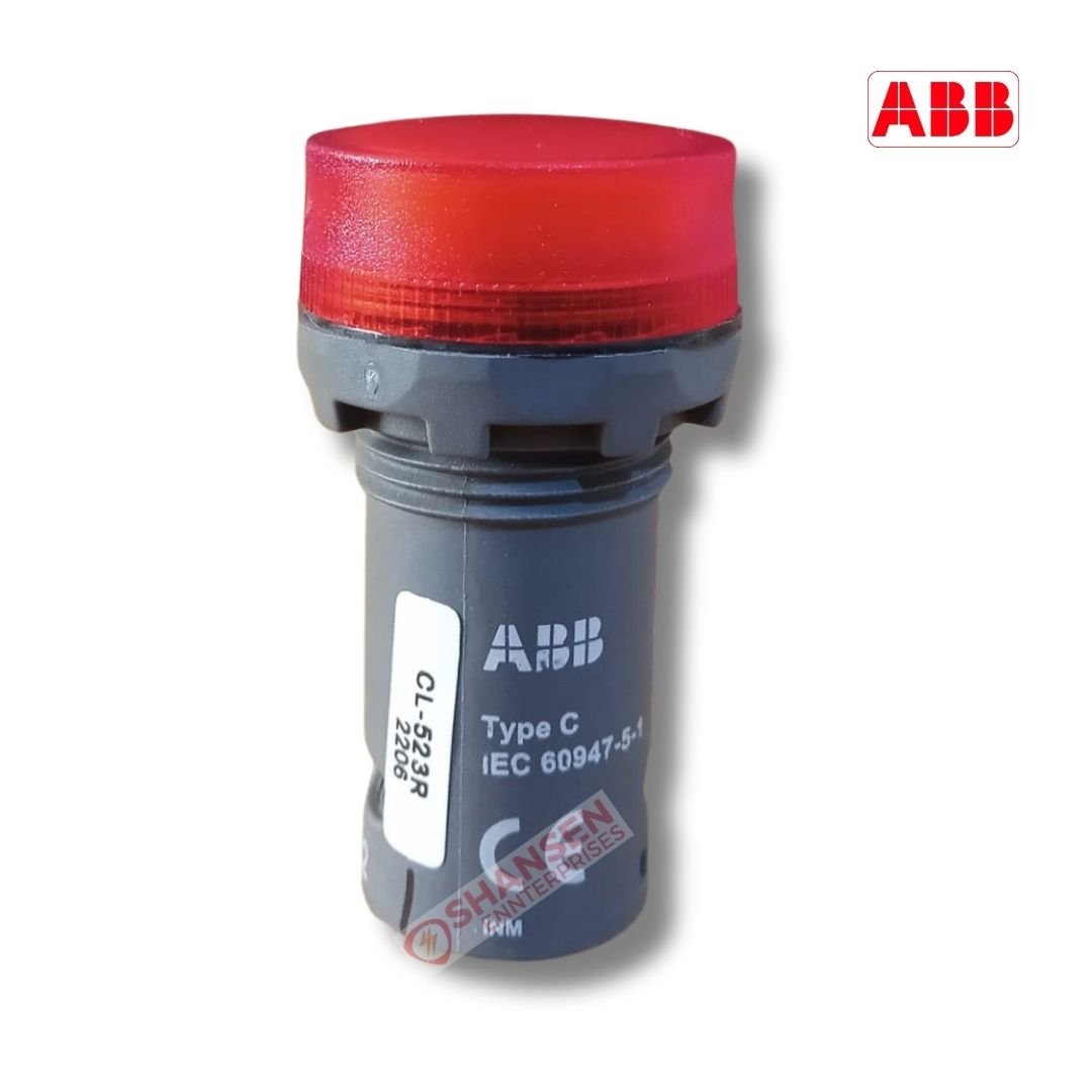 ABB_Brand_CL-523R_230V_a.c_Pilot_Light