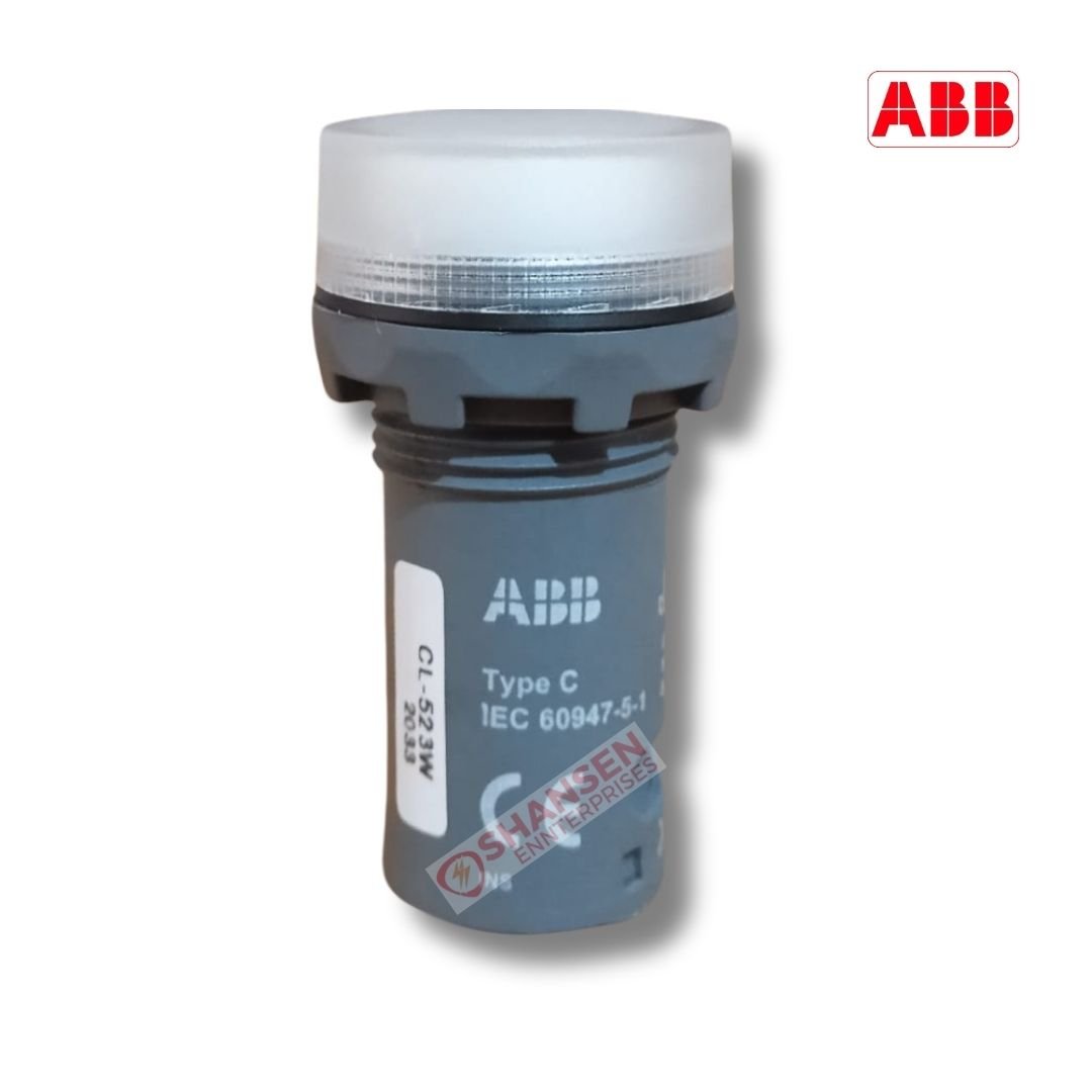 ABB Brand CL-523W 230V a.c. Pilot Light