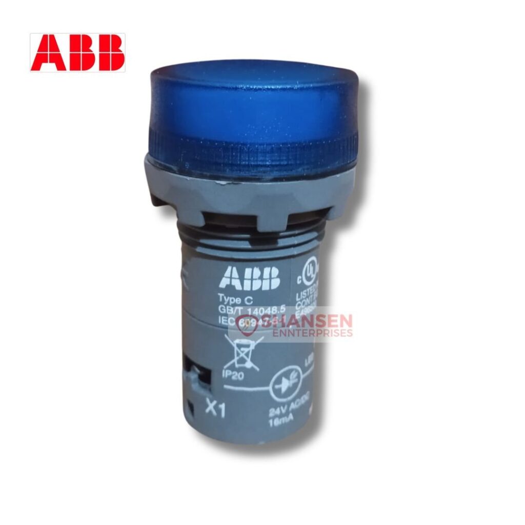 ABB Brand CL2-502L Blue Illuminated Pilot Light