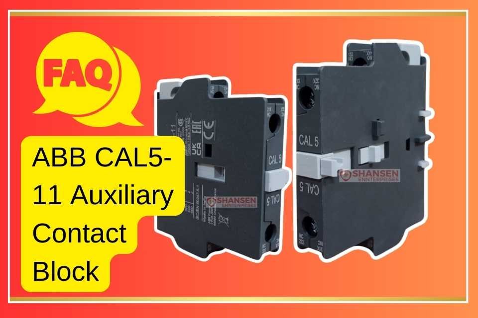 ABB Brand CAL5-11 Auxiliary Contact Block