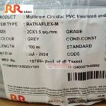 RR Kabel Ratnaflex M 2 Core X 1.5 Sq.mm Grey Color Cable image 3