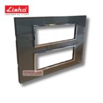 Lisha Special 7 TiNT 12 Module Graphite Grey Glass Cover Plate image 1