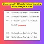 Lisha Special 7 SLIMZ ICON Series 32A.D.P. Switch image 5