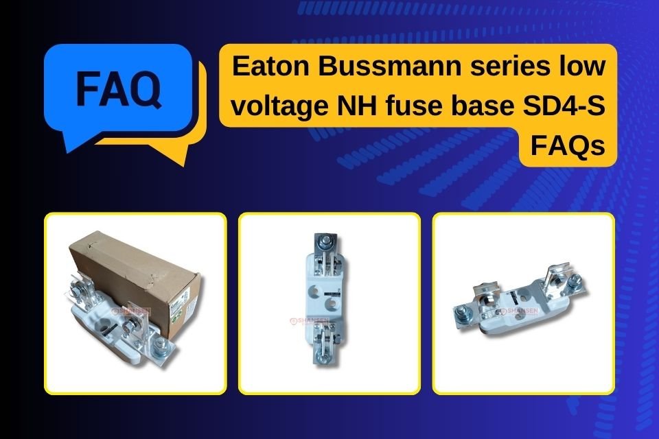 Eaton Bussmann series low voltage NH fuse base SD4-S