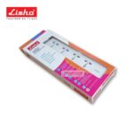 Lisha APEX 6A Power Strip with 4 Sockets & 4 Switches (4 Meter Cord) image 5