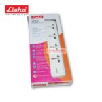 Lisha APEX 6A Power Strip with 4 sockets and 4 switches image 5