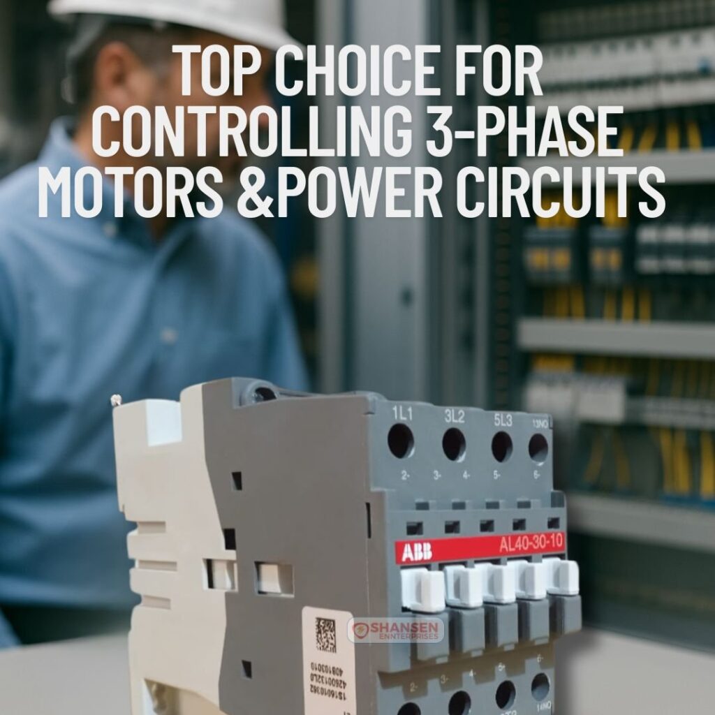 ABB AL40-30-10 3-Phase Motor and Power Circuit Contactor – Top Choice for Industrial Automation – Shansen Enterprises