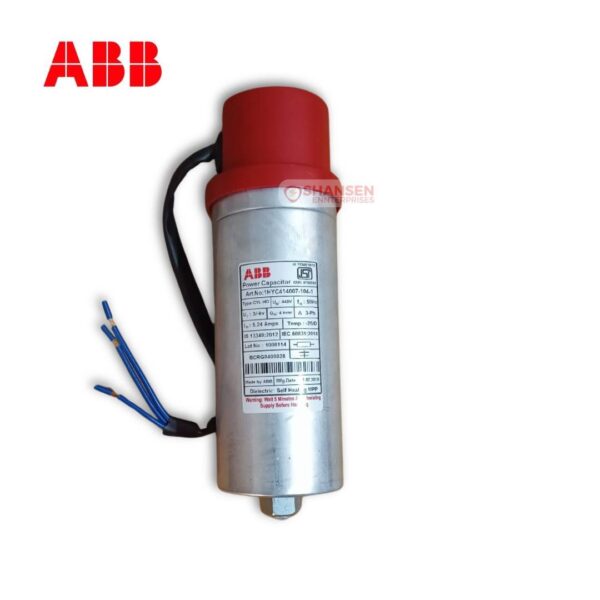 ABB Heavy Duty Cylindrical Power Capacitor 1HYC414007-104-1 available at Shansen Enterprises Coimbatore