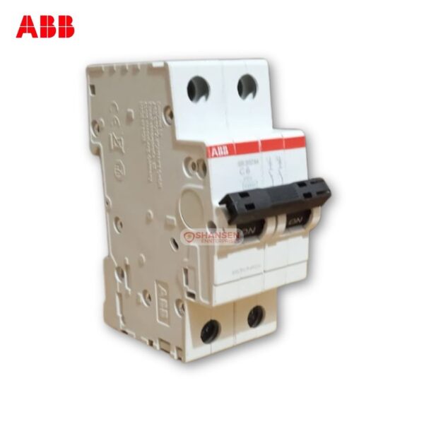 ABB SB202M-C6 Miniature Circuit Breaker 2P 6A - Shansen Enterprises Coimbatore