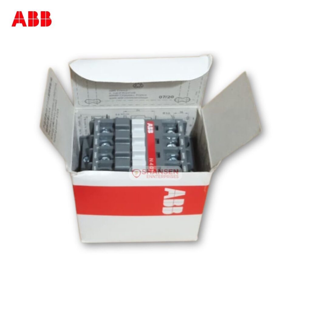 ABB N40E Contactor Relay in Original Box – Genuine Product from Shansen Enterprises, ABB Authorized Channel Partner
