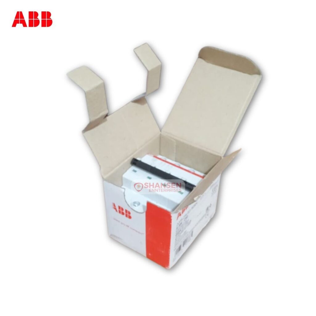 ABB S204-C80 MCB in Open Box Packaging – Verified by Shansen Enterprises, ABB Channel Partner