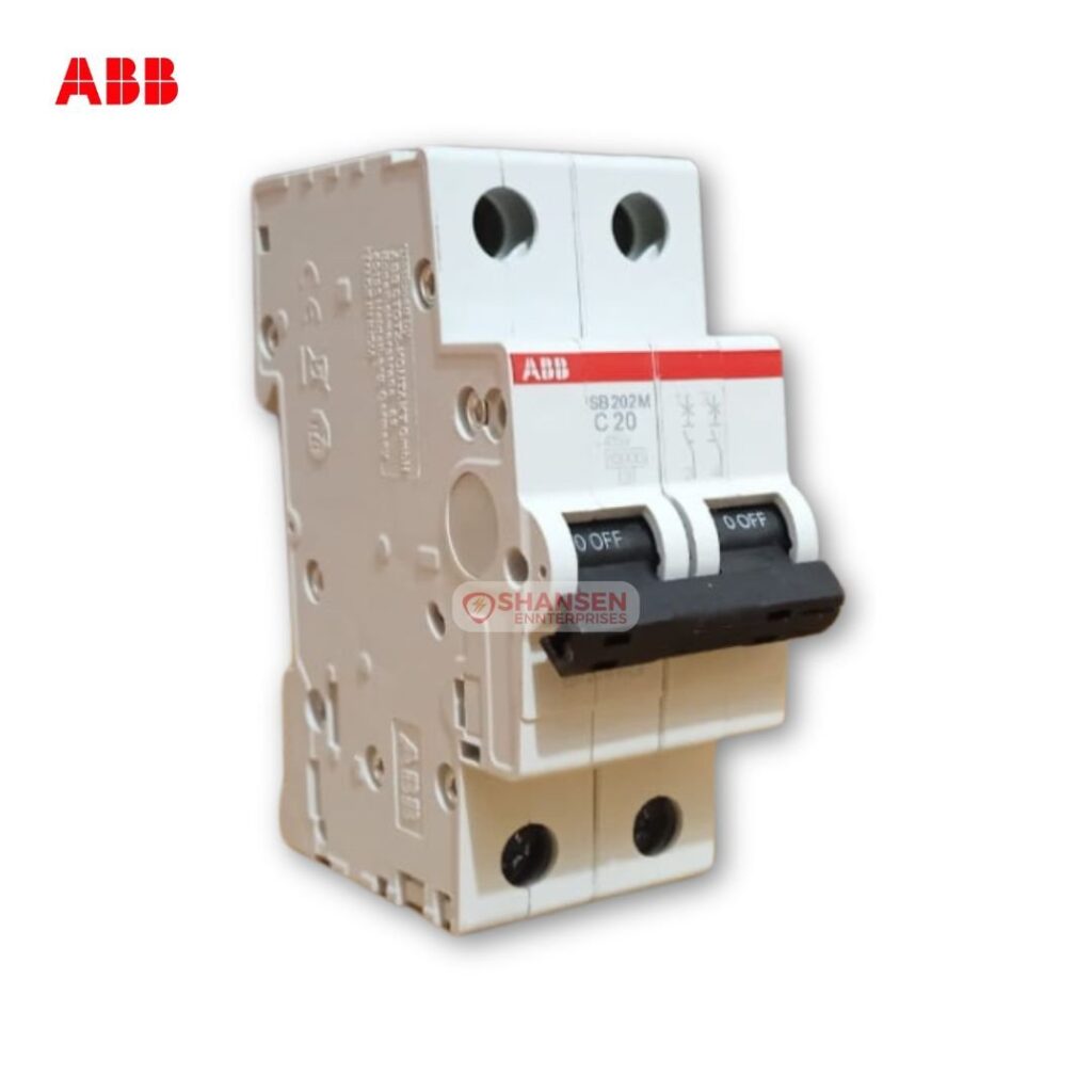 ABB SB202M‑C20 Miniature Circuit Breaker