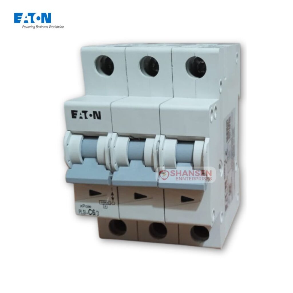 Eaton PLSI C6/3-GI 3 Pole Miniature Circuit Breaker