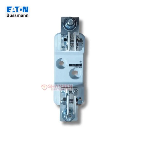 Eaton Bussmann SD4-S NH4 single-pole fuse base, 1250A 690V, non-indicating, thermoplastic body, screw-mount—front product image
