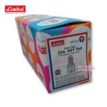 Lisha 2-Module Grey Color 32A DP Switch With Indicator image 4