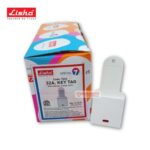 Lisha 2-Module Grey Color 32A DP Switch With Indicator image 2