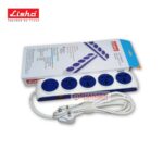 Lisha FUTURA 6A Power Strip / Extension Board – 4 International Sockets (4+1 Master/4+4 Individual Switches), 2m Cable, Indicators, Resettable Thermal Tripper Overload Protection – Made in India image 5