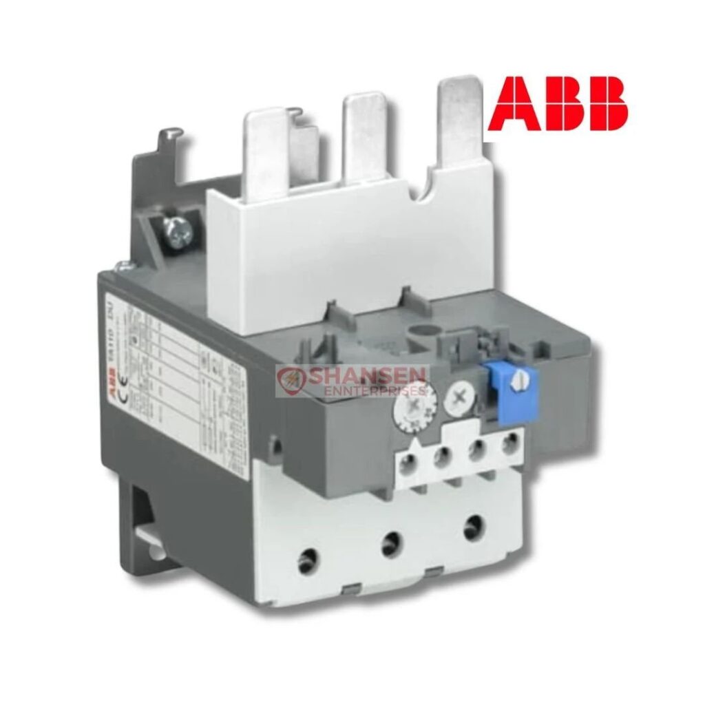 ABB TA110DU-110 Thermal Overload Relay 80–110A for motor protection, available at Shansen Enterprises India