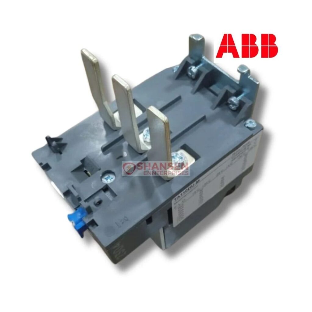ABB TA110DU-110 Thermal Overload Relay for motor protection and control applications, available through Shansen Enterprises, Coimbatore