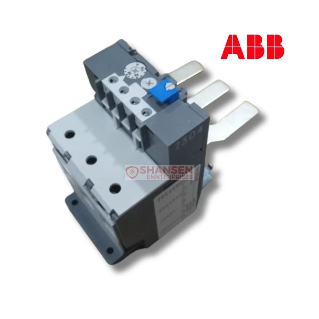 ABB TA110DU-110 Thermal Overload Relay for motor protection and control systems, available through Shansen Enterprises, Coimbatore