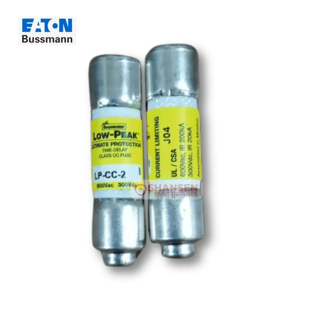 Eaton Bussmann LP-CC-2 2A Class CC Time-Delay Dual-Element Current-Limiting Fuse