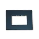 Lisha Platina ICON Series Cover Plate-Matt Black (3 Module) image 4