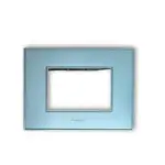 Lisha Platina ICON Series Teak Wood Cover Plate 3 Module image 4