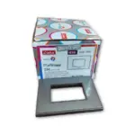 Lisha Platina ICON Series Teak Wood Cover Plate 3 Module image 2