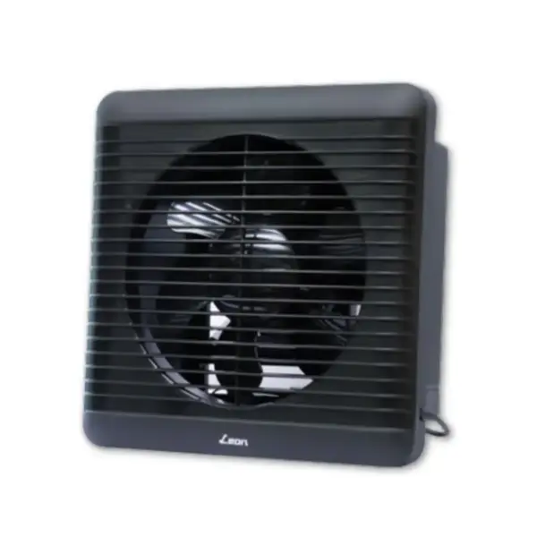 Leon REGAL 7 exhaust fan black color 7 inch high speed ventilation fan for kitchen and bathroom